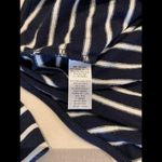 Loft NWT Navy & White Stripe Wrap Top Long Sleeve Bodysuit Size Small Photo 1