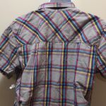 OP Women’s plaid checkered button down L Photo 3