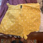 She & Sky  Yellow Polka Dot Shorts Photo 0