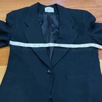 Pendleton  Women's Vintage Black Wool Single Button Blazer Size 10 Photo 4