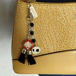 Nightmare Before Christmas Keychain Purse Charm Silver Photo 2