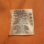 Ashworth Coral Orange V-Neck Golf Sweater Vest Women’s Size Large Preppy Photo 3