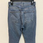 AGOLDE Wilder High Rise Straight Leg Blue Denim Distressed Ripped Jeans Size 26 Photo 9
