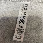 Kyodan Lorelai mock neck half zip sweatshirt, gray size petite small Photo 6