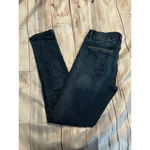 White House | Black Market Women's Blue Distressed Skinny Jeans Size 4 Photo 2