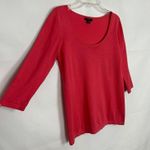 Ann Taylor Silk Cotton Pink Pullover Elbow Sleeve Sweater Size XS Petite Photo 2