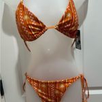 Escape To Paradise Bikini Size 14 Orange Photo 1