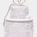 Betsey Johnson Kitsch Frost Me Cream Wedding Cake Crossbody bag Photo 0
