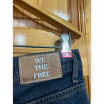 We The Free NEW  Maggie Mid Rise Straight Leg Button Fly Jean in Back Alley Blue Photo 4