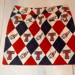 Loudmouth Ladies Argyle Eagle White Red Blue USA T Logo Stretch Size 8 Photo 8