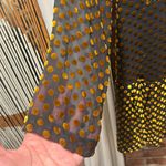 Chris by Christopher Bu Velvet Silk Polka dot Dress Photo 4