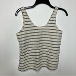 Madewell  sundown striped‎ tank top linen blend size XS Photo 2