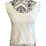 27 MILES MALIBU Cassie Chalk White Sleeveless Top with Back Slit Size undefined Photo 0