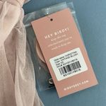 Birdy Grey NWT  Christina Convertible Vintage Blush Pink Tulle Maxi Dress Photo 12