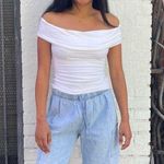 basic editions Y2k comfy cotton Blue denim shorts sz s Photo 1