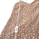 Madewell  SILK Peach and White Floral Cami Slip Dress Size 6 Star Shower Photo 13