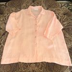 Bryn Walker EUC  Linen Top Medium Photo 6