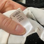 Loft  Black Speckled Crew Neck Sweater Layered White Shirt XS Wool Blend Preppy Photo 5