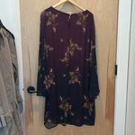 Sundance  Dress Vandenburg Floral Bell Sleeve Size Medium Photo 6