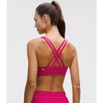 Lululemon Women’s Pink Energy Bra Medium Support, Size 10, Like New Photo 4