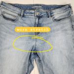 Lands' End Mid Rise Slim Jean Light Blue Ankle Jeans Size 22W Photo 7