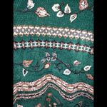 Carolyn Taylor Vintage VTG  Green with Embroidered Sweater Size XL‎ Photo 3