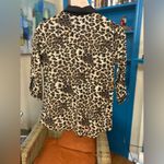 Free Kisses Y2k leopard print button down top Photo 1