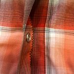 Outback Red  Long Sleeve Plaid Western Shirt S Photo 5