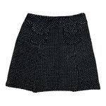 Searle mini dotted skirt size 4 Black Photo 1