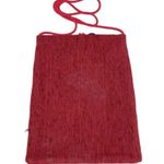 Purse Middle Eastern Old Embroidered Coat Sleeve Purse Red Photo 1