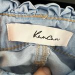 Kancan Light Blue Paperbag High Rise Shorts Size S Photo 5