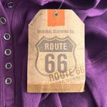 Route 66 Henley Top Small Purple Photo 7