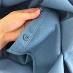 L.L.Bean VTG Mens Blue Cotton Flannel Chamois Outdoor Hunting Button Down Shirt Photo 6