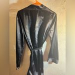 Apt. 9  Black Satin Robe Photo 5