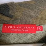 Philanthropy Gamble Sweatshirt Olive Camo Distressed Hoodie W Photo 5