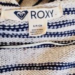 Roxy Women Mellie Hooded Long Sleeve Pullover Poncho Beachy Sweater Beige Size S Photo 3