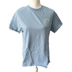 Puppie Love  Blue Graphic Camping Dog T-Shirt Outdoor‎ Adventure Short Sleeve Tee Photo 0