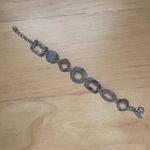 NWOT Silver tone retro bracelet Photo 1
