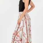 High Waist Wide Leg Printed Palazzo Pants Size L Photo 4