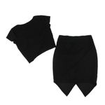 Revolve Love J Two Piece Dres Matching Skirt Set Crop Top & Mini Skirt Small Photo 3