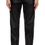 Rag and Bone NWT $1195  Black Sedona Moto Real Leather Pants 12 Photo 0