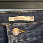 Levi's Levi’s Mid Rise Skinny Jeans Women’s Sz W32 L32 Dark Wash Comfy Denim Classic Photo 2