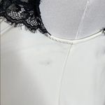 Luxology  White and Black Lace Blouse Small Photo 3