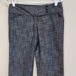 Y2K Chime Heather 3 Button Low Rise Waist Straight Leg Dress Pants Gray Size 3 Photo 2