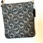 Coach Y2K Women's Swing-pack Crossbody Bag Gunmetal Gray Chain Link Pattern Photo 8