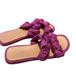Universal Threads Universal Thread Barbie Pink Knotted Slide Sandals - Size 8.5 Photo 3