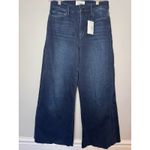 Frame  Le Palazzo Crop Wide Leg Jeans Porter Dark Blue Stretch Sz 26 NWT$250 Photo 10