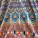 CAbi #317 Drape Cotton Modal Stretch Knit Jersey Maxi Print Dress, S Photo 5