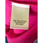 Gianni Bini  Womens Shift Dress Pink Blue Purple Abstract Geometric Size L‎ Photo 5