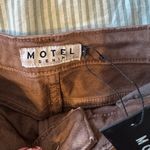 Motel Rocks  Brown Denim Pants Photo 1